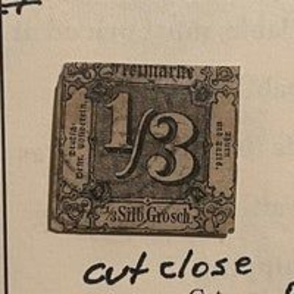 Germany Northern District Stamp - Scott #2 1858 Scott $275.00